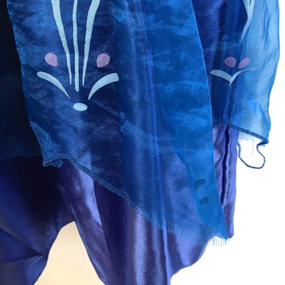 Princess Anna Frozen Disney Store Dress Up Costume Size 10 - Picture 6 of 10